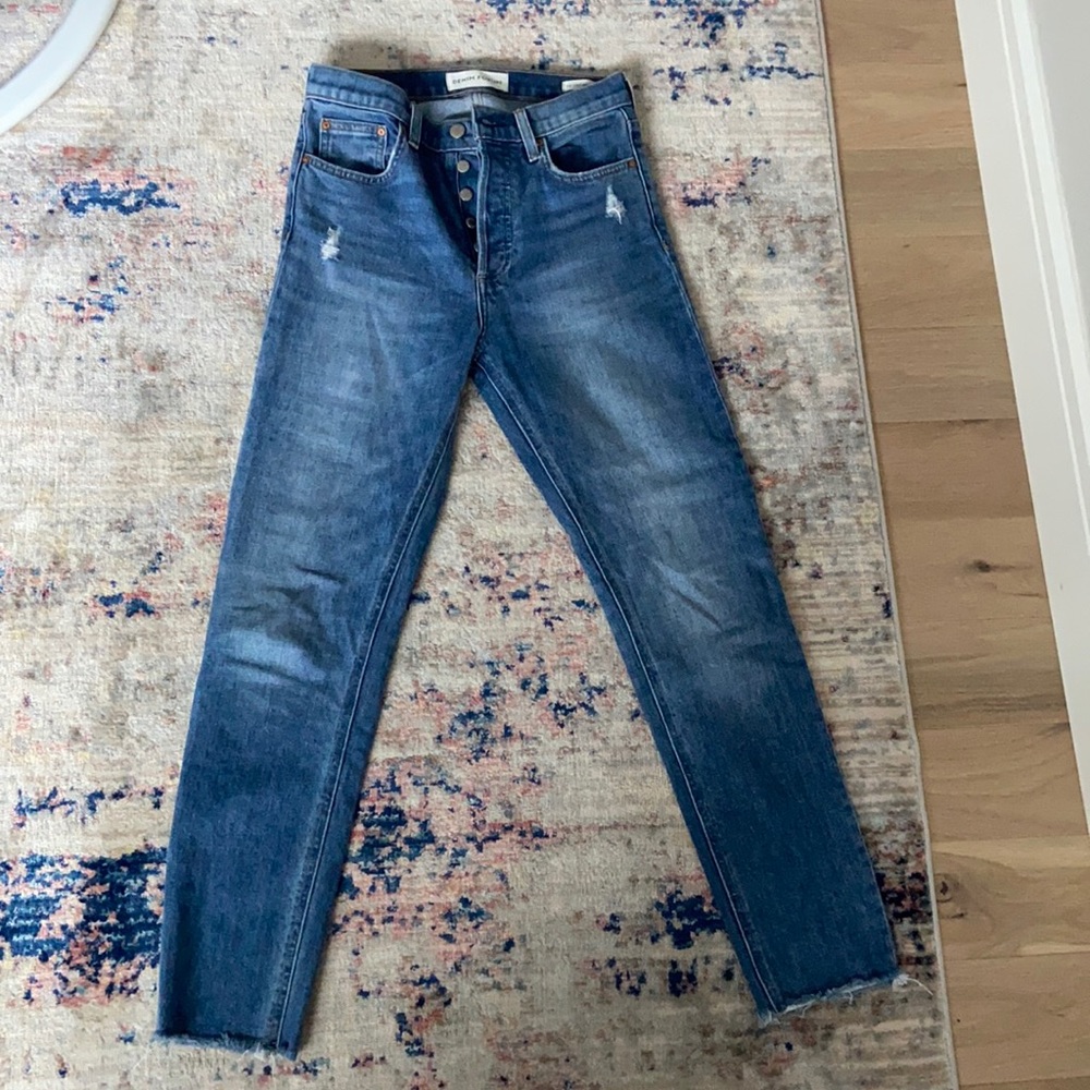 Denim Forum Jeans Yoko High Rise Slim